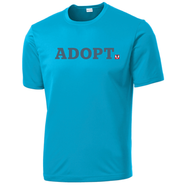 ADOPT Dri Fit T shirt Multiple Colors Available Dave Thomas