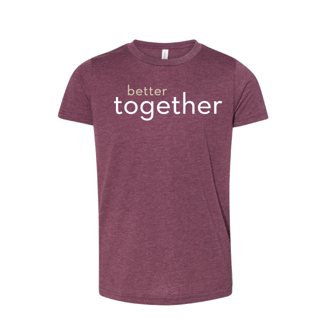 Better Together Youth Youth T Shirt Paul and Babe Babe the 