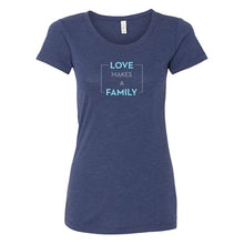 Load image into Gallery viewer, Canada Love Makes a Family Women&#39;s T-shirt