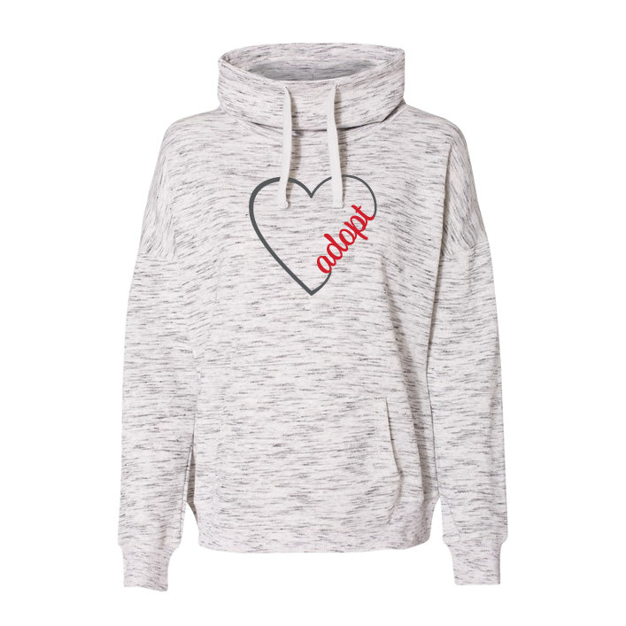 Cowl Neck Sweatshirt (Multiple Colors Available)